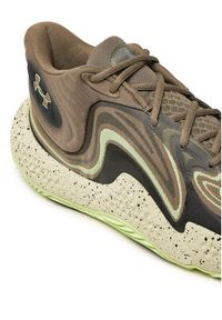 Under Armour Buty do koszykówki Ua Spawn 6 Mid Camo 3028338-200 Szary. Kolor: szary. Materiał: materiał. Sport: koszykówka #4