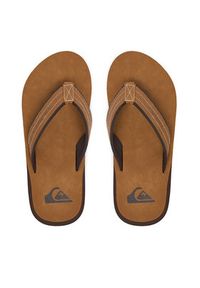 Quiksilver Japonki CEO-MIAMI-01 Brązowy. Kolor: brązowy. Materiał: materiał #3
