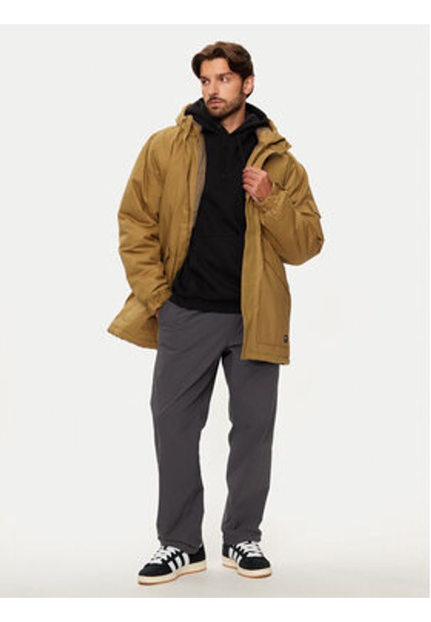 Vans Parka Henrique VN000HMR Zielony Regular Fit. Kolor: zielony. Materiał: bawełna