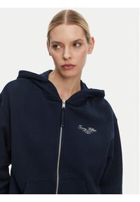 TOMMY HILFIGER - Tommy Hilfiger Bluza WW0WW44632 Granatowy Regular Fit. Kolor: niebieski. Materiał: bawełna #5