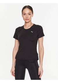 Puma T-Shirt Run Cloudspun 523276 Czarny Regular Fit. Kolor: czarny. Materiał: syntetyk