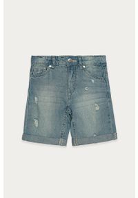 OVS - Szorty jeansowe dziecięce 110-134 cm. Okazja: na co dzień. Kolor: niebieski. Materiał: jeans. Wzór: gładki. Styl: casual #1