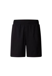 Spodenki męskie The North Face Easy 0A8C2SJK31 - czarne. Kolor: czarny. Materiał: tkanina, dresówka, poliester, bawełna