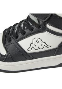 Kappa Sneakersy Logo Basil Md Ev Kid 321F4UW Biały. Kolor: biały