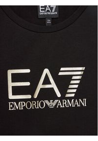 EA7 Emporio Armani Sukienka letnia 3DFA53 FJ01Z 0200 Czarny Regular Fit. Kolor: czarny. Materiał: bawełna. Sezon: lato #3