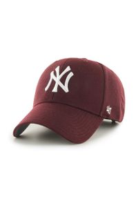 47 Brand - 47brand - Czapka New York Yankees. Kolor: czerwony