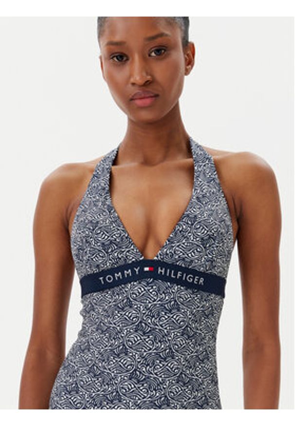 TOMMY HILFIGER - Tommy Hilfiger Strój kąpielowy UW0UW05962 Granatowy. Kolor: niebieski. Materiał: syntetyk