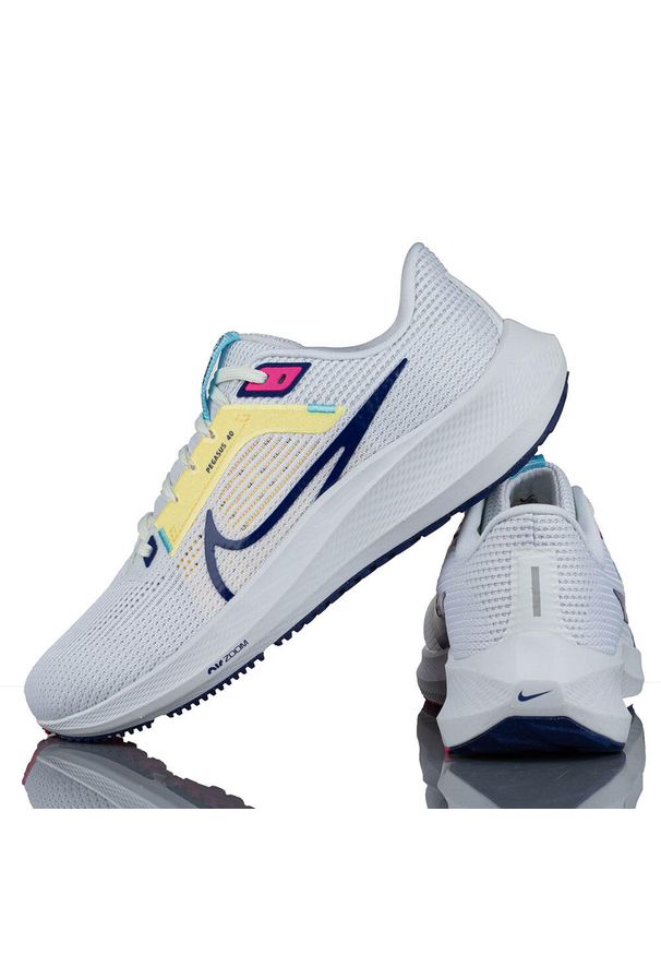 Buty Sportowe Damskie Nike Air Zoom Pegasus 40. Kolor: biały. Model: Nike Zoom