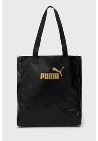 Puma Torebka kolor czarny. Kolor: czarny. Rodzaj torebki: na ramię #1