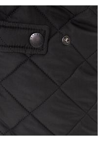 Barbour Kurtka przejściowa Powell MQU0281BK11 Czarny Slim Fit. Kolor: czarny. Materiał: syntetyk