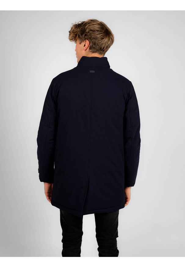 Marciano Guess Kurtka | 0BH343 1933Z | Mężczyzna | Granatowy. Okazja: na co dzień. Typ kołnierza: kołnierzyk stójkowy. Kolor: niebieski. Materiał: nylon, elastan, poliester. Styl: casual