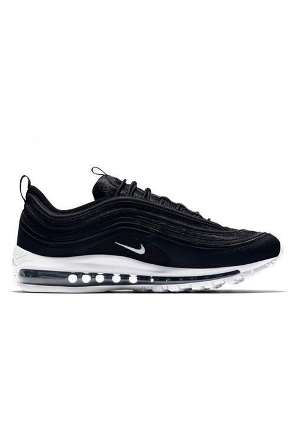Buty do chodzenia męskie Nike Air Max 97. Zapięcie: sznurówki. Kolor: czarny. Materiał: syntetyk, tkanina, skóra, materiał. Szerokość cholewki: normalna. Model: Nike Air Max. Sport: turystyka piesza