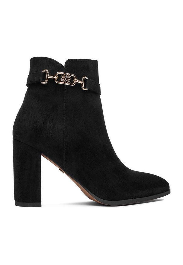 Botki Nine West. Kolor: czarny