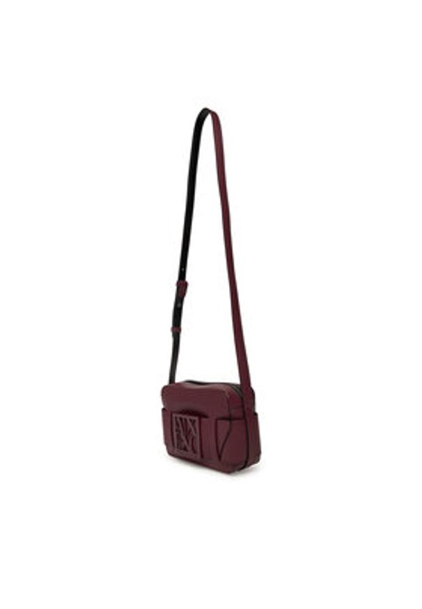 Armani Exchange Torebka 942699 0A874 UA343 Bordowy. Kolor: czerwony. Materiał: skórzane