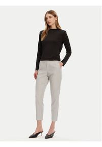 Vila Chinosy Varone 14087406 Szary Slim Fit. Kolor: szary. Materiał: syntetyk #7