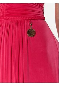 Elisabetta Franchi Sukienka wieczorowa AB-430-32E2-V700 Różowy Regular Fit. Kolor: różowy. Styl: wizytowy #3