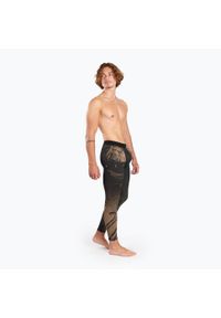 VENUM - Legginsy treningowe męskie Venum Gorilla Jungle Spats. Kolor: czarny, wielokolorowy, beżowy