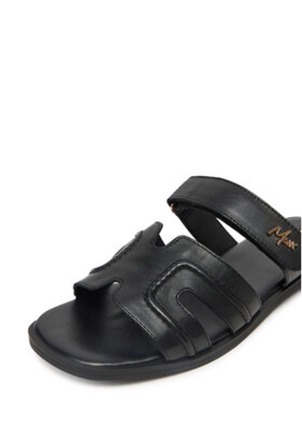 MEXX Klapki MX/012C-EST Czarny. Kolor: czarny. Materiał: skóra