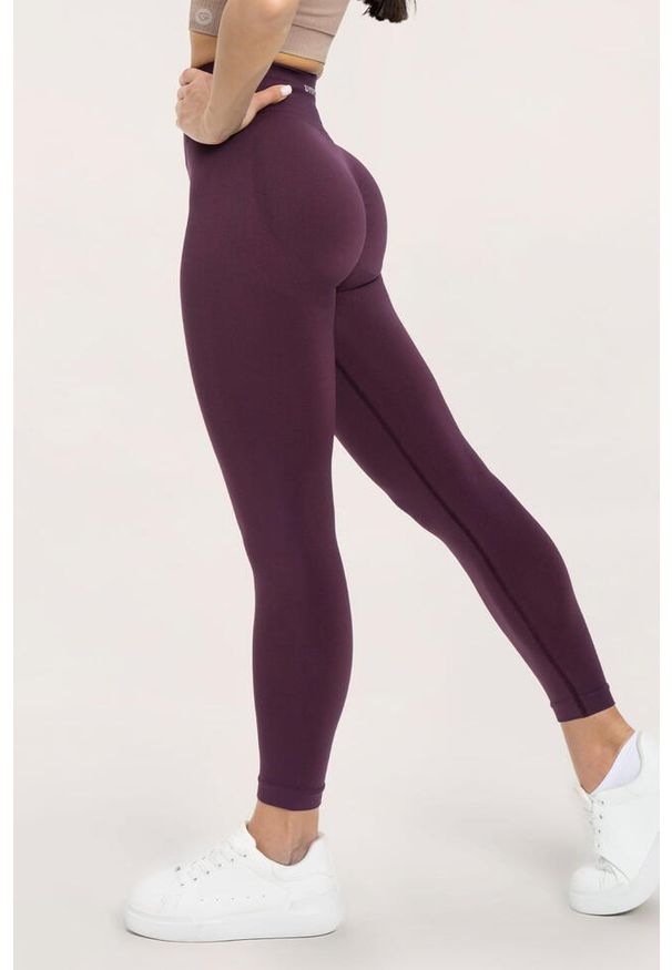 GYM GLAMOUR - Legginsy fitness damskie Gym Glamour flexible 2.0. Kolor: czerwony. Sport: fitness