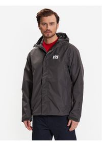 Helly Hansen Kurtka przeciwdeszczowa Seven 62047 Szary Regular Fit. Kolor: szary. Materiał: syntetyk #1