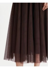 JOOP! Spódnica tiulowa 58 252S58Fridi 30046657 Brązowy Regular Fit. Kolor: brązowy. Materiał: syntetyk