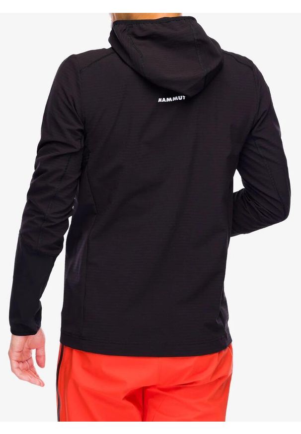 Bluza męska Mammut Madris Light ML Half Zip Hoody. Kolor: czarny