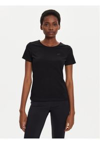 4f - 4F T-Shirt 4FWMM00TTSHF1845 Czarny Slim Fit. Kolor: czarny. Materiał: bawełna