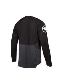 ENDURA - Koszulka Endura Mt500 Burner L/s czarna 2XL. Kolor: czarny. Sport: kolarstwo #2