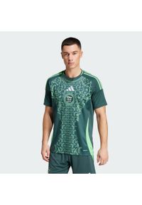 Adidas - Koszulka wyjazdowa Algérie 2025. Kolor: zielony. Sport: piłka nożna