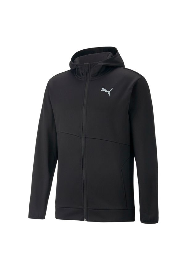 Puma - Bluza treningowa męska PUMA Train All Day Pwr Fleece. Kolor: czarny. Sport: fitness