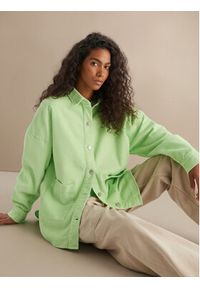 Roxy Koszula Kick Back Washed Cord ERJWT03697 Zielony Regular Fit. Kolor: zielony. Materiał: bawełna #3