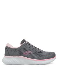 skechers - Skechers Sneakersy 150019/CCPK Szary. Kolor: szary. Materiał: materiał