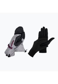 Rękawice snowboardowe damskie Dakine Sequoia Gore-Tex Mitt. Kolor: szary. Technologia: Gore-Tex. Sport: snowboard