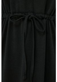 JDY sukienka kolor czarny mini prosta. Kolor: czarny. Materiał: dzianina. Typ sukienki: proste. Długość: mini #4