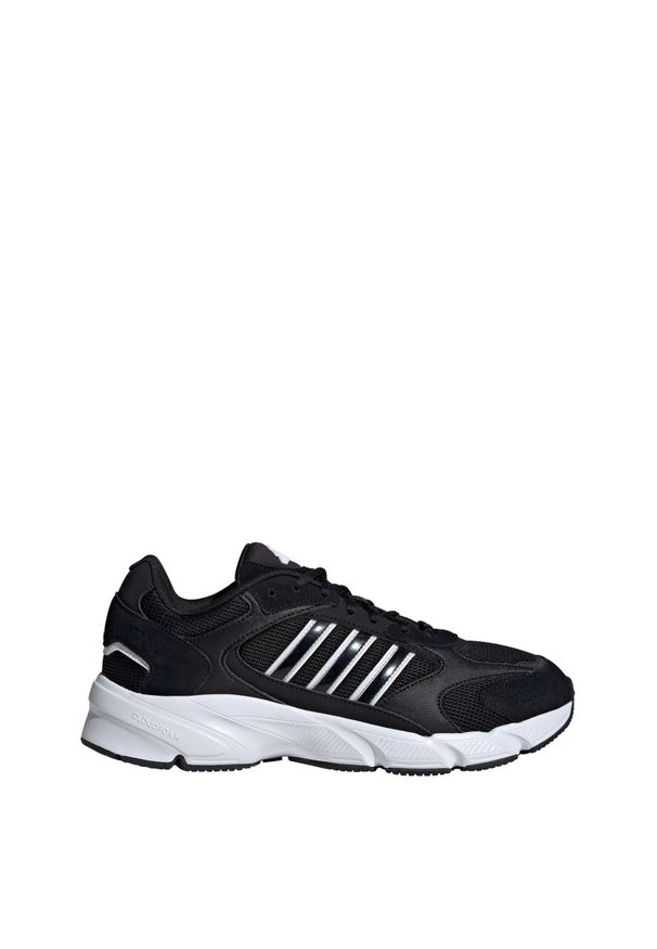 Adidas - Buty Crazychaos 2000. Kolor: biały, czarny, wielokolorowy. Materiał: tkanina. Sport: bieganie