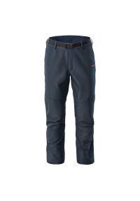 Hi-tec - Spodnie męskie Softshell Hi-Tec Lupin - granatowe, Rozmiar XXL. Kolor: niebieski. Materiał: softshell. Długość: długie. Sport: turystyka piesza, wspinaczka #1