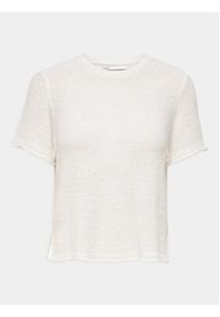 only - ONLY Sweter Sunny 15254282 Écru Regular Fit. Materiał: syntetyk #7