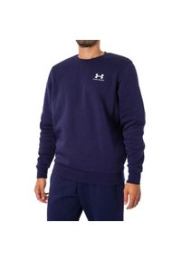 Bluza Under Armour Essential Fleece. Kolor: niebieski, biały, wielokolorowy. Sport: fitness