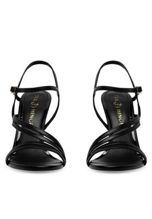 Eva Minge Sandały CATHERINE-S9050-118 Czarny. Kolor: czarny. Materiał: skóra