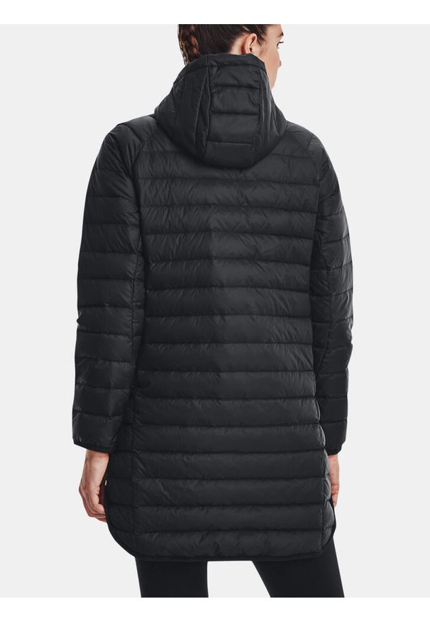 Kurtka puchowa damska Under Armour Armour Down 2.0 Parka. Kolor: czarny. Materiał: puch. Sezon: zima. Styl: sportowy