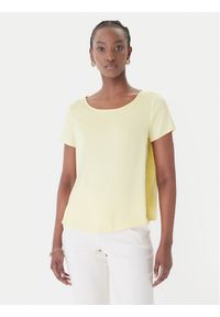 Rinascimento Bluzka CFC0127880003 Żółty Regular Fit. Kolor: żółty. Materiał: syntetyk #1