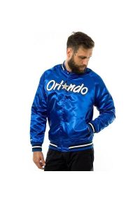 Mitchell & Ness - Kurtka męska do koszykówki NBA Orlando Magic Lightweight Jacket. Kolor: niebieski. Sport: koszykówka