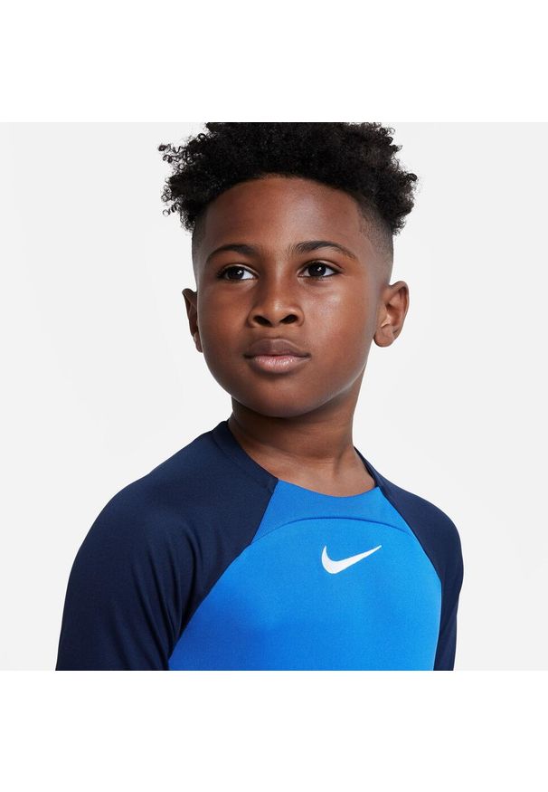 Koszulka treningowa chłopięca Nike DF Academy Pro JR. Kolor: wielokolorowy. Długość rękawa: krótki rękaw. Długość: krótkie