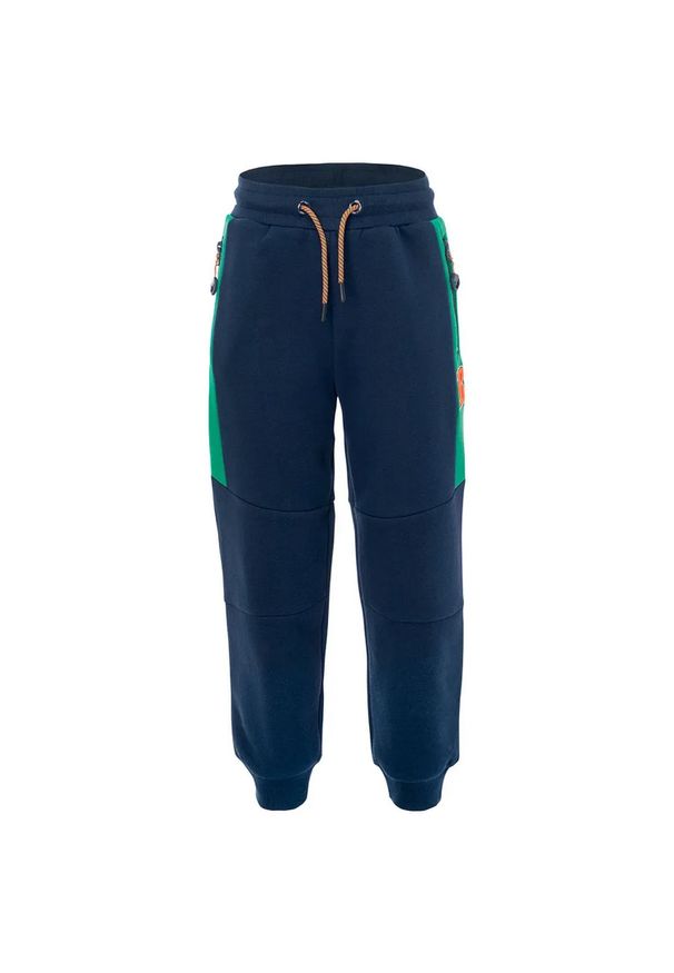 BEJO - Spodnie Do Joggingu Dziecięce Tioger. Kolor: pomarańczowy, niebieski, wielokolorowy, zielony. Sezon: lato. Sport: bieganie