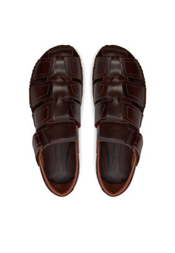 Pikolinos Sandały 06J-5433 Brązowy. Kolor: brązowy. Materiał: skóra