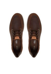 Clarks Półbuty Mullan Moc 26184427 Brązowy. Kolor: brązowy. Materiał: skóra #2