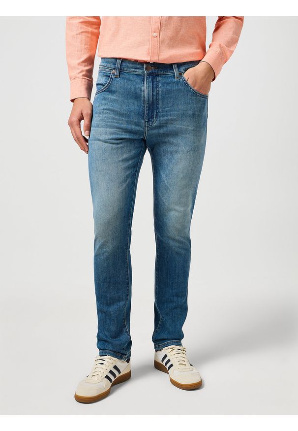 Wrangler - WRANGLER MĘSKIE SPODNIE JEANSOWE WRANGLER LARSTON TRAIL TONE 112362456