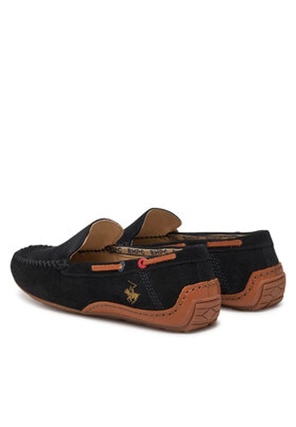 Beverly Hills Polo Club Mokasyny WB-VIESTE-07 Brązowy. Kolor: brązowy. Materiał: zamsz, skóra