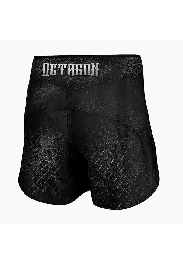 OCTAGON - Spodenki treningowe męskie Octagon The Rules MMA. Kolor: czarny