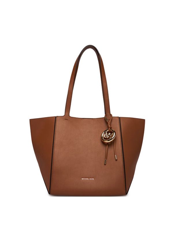 MICHAEL Michael Kors Torebka 30R6G9JT6L Brązowy. Kolor: brązowy. Materiał: skórzane